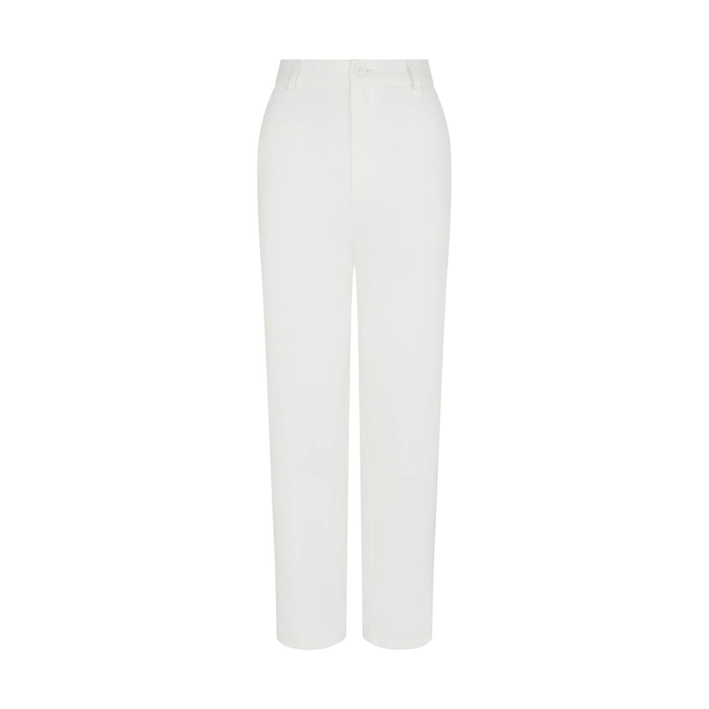 women's Tailored Suit Trouser in White