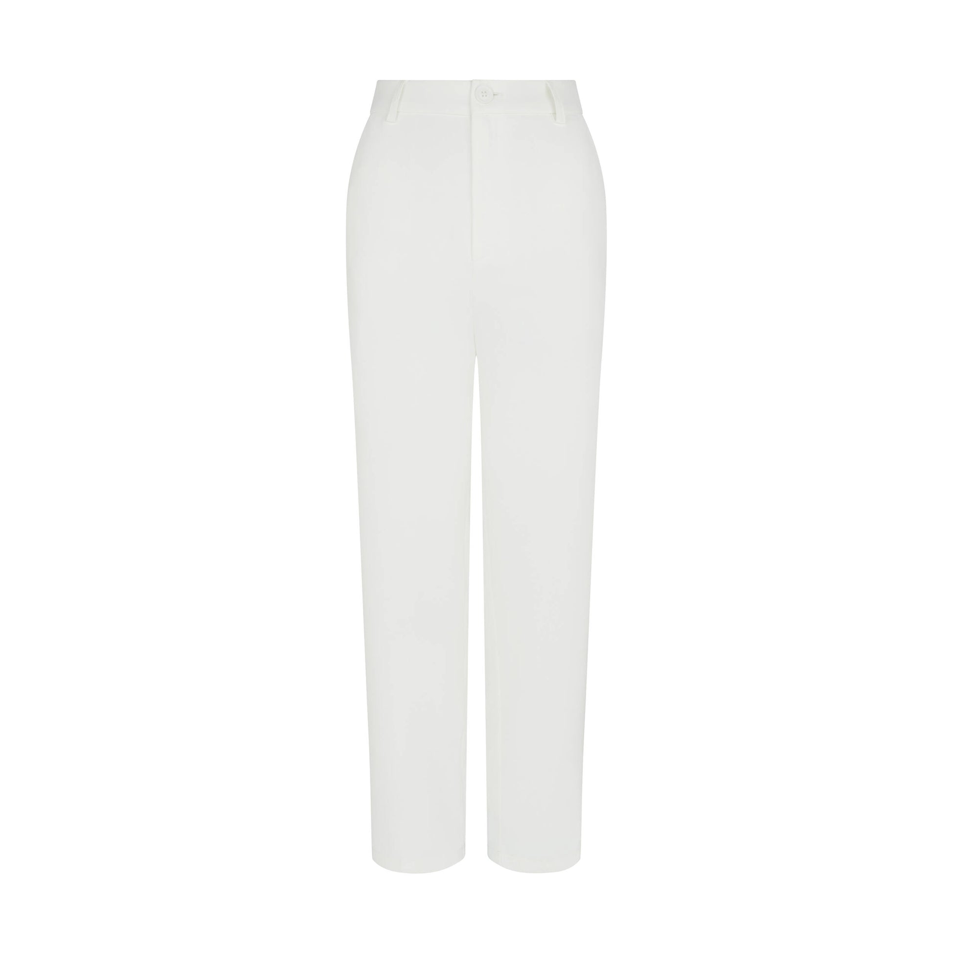 women's Tailored Suit Trouser in White