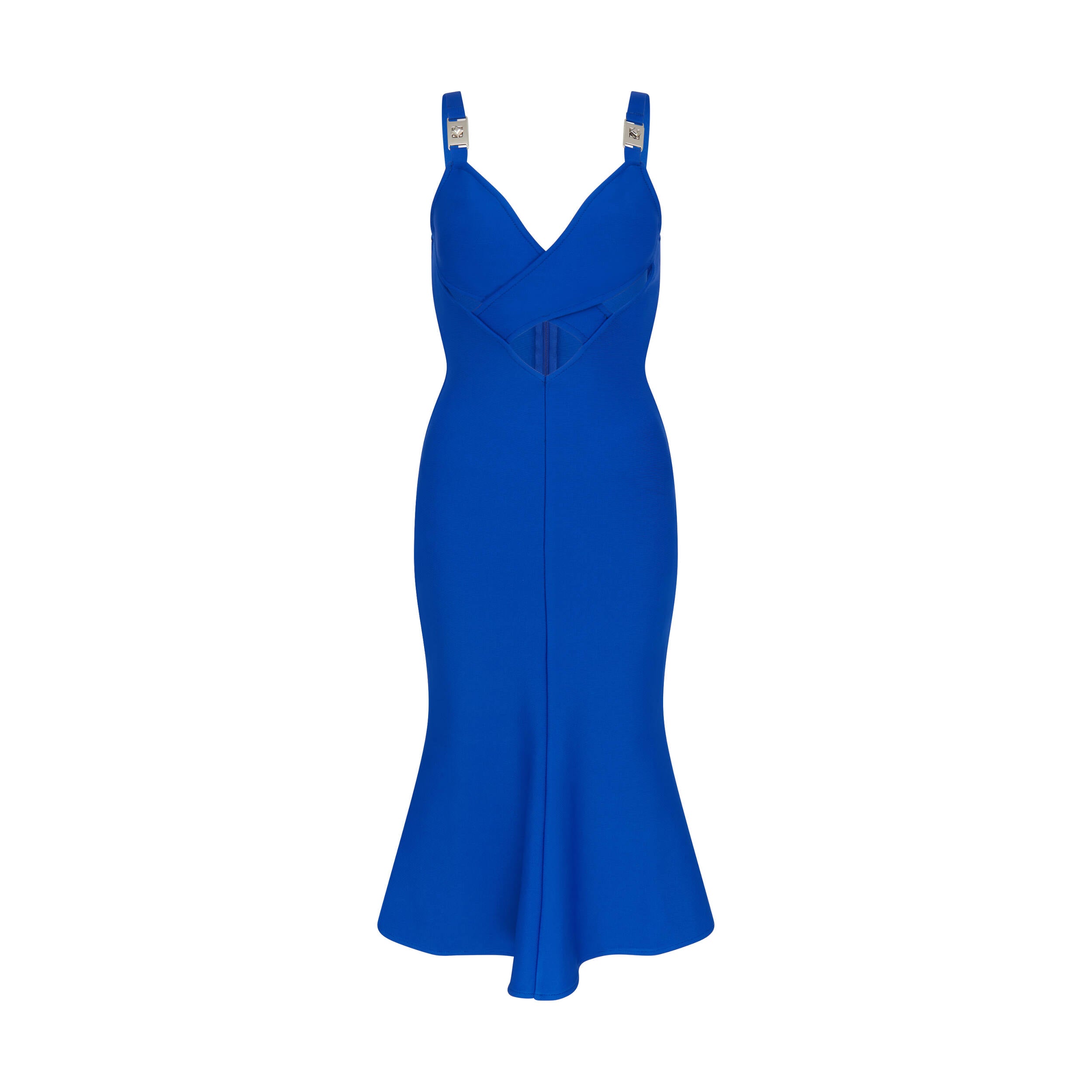 Cobalt blue bandage dress hotsell